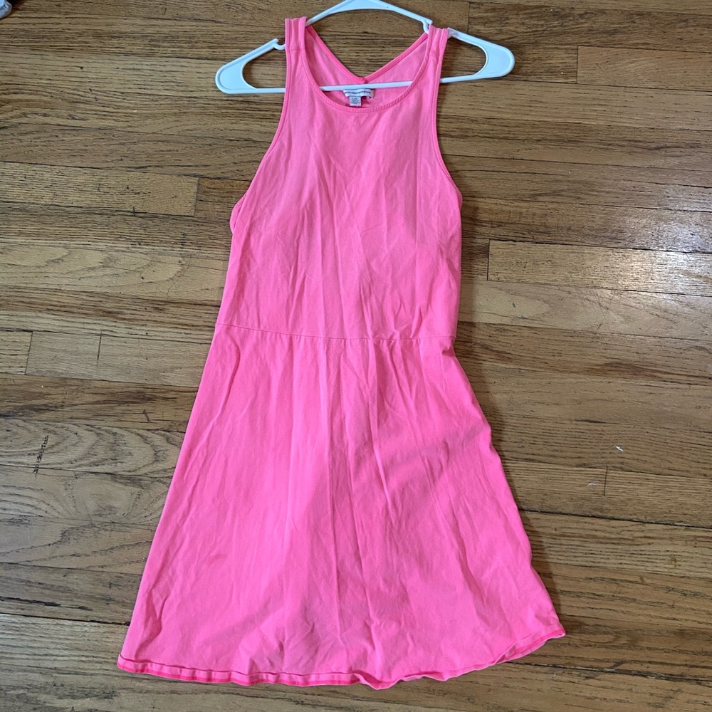 Pink skater dress